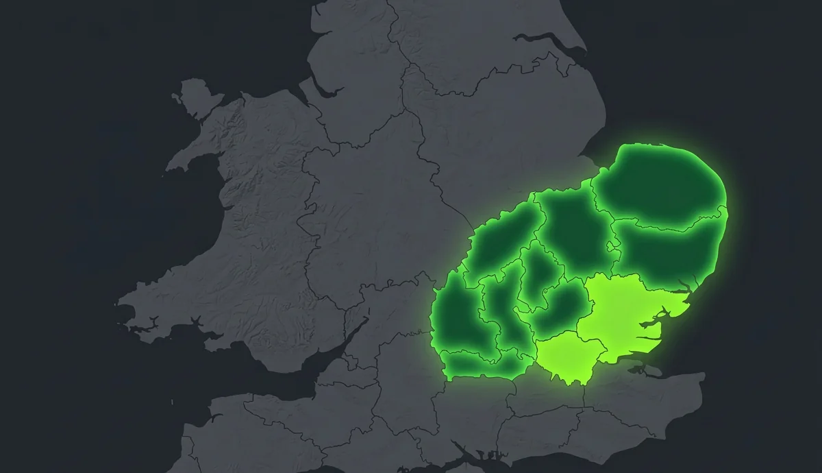 Butterfly Eco coverage map showing service areas highlighted in green on a UK map